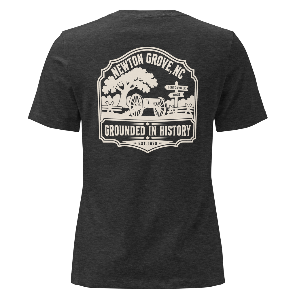 Newton Grove NC - Grounded in History- Women's Relaxed T-Shirt