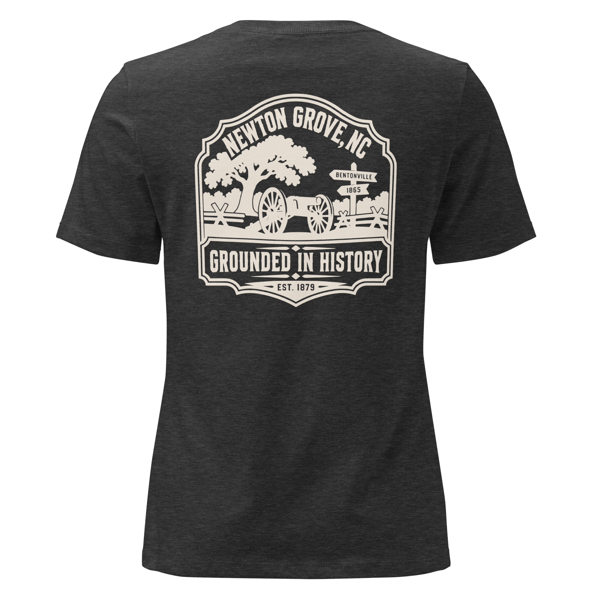Newton Grove NC - Grounded in History- Women's Relaxed T-Shirt