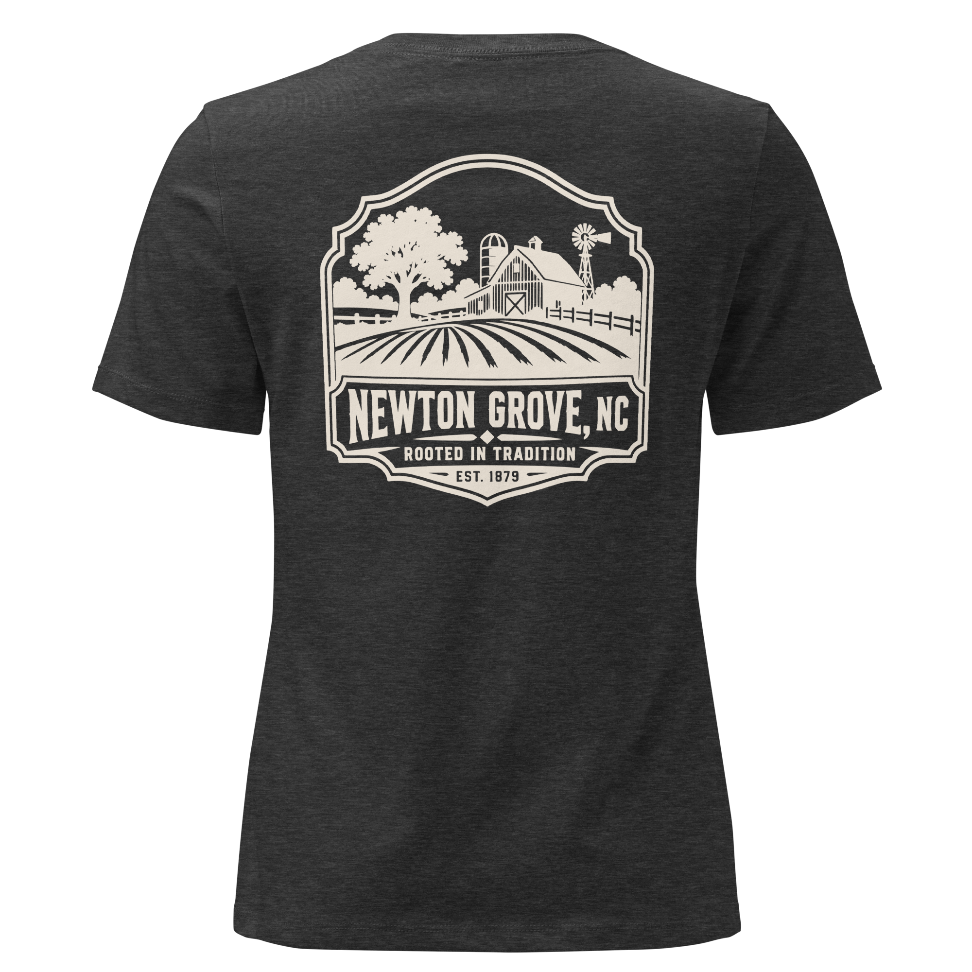 Newton Grove NC - Farm Heritage- Women's Relaxed T-Shirt