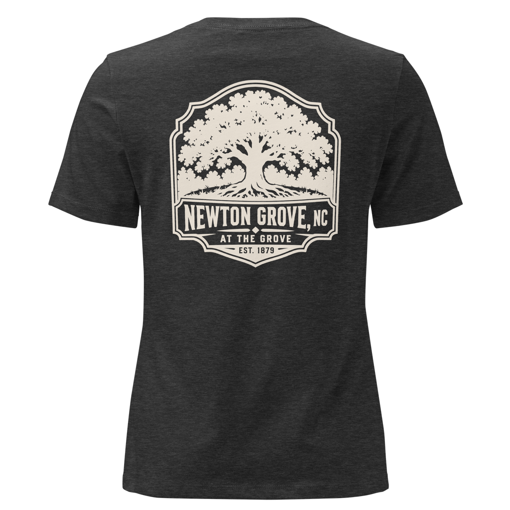 Newton Grove NC - At the Grove- Women's Relaxed T-Shirt