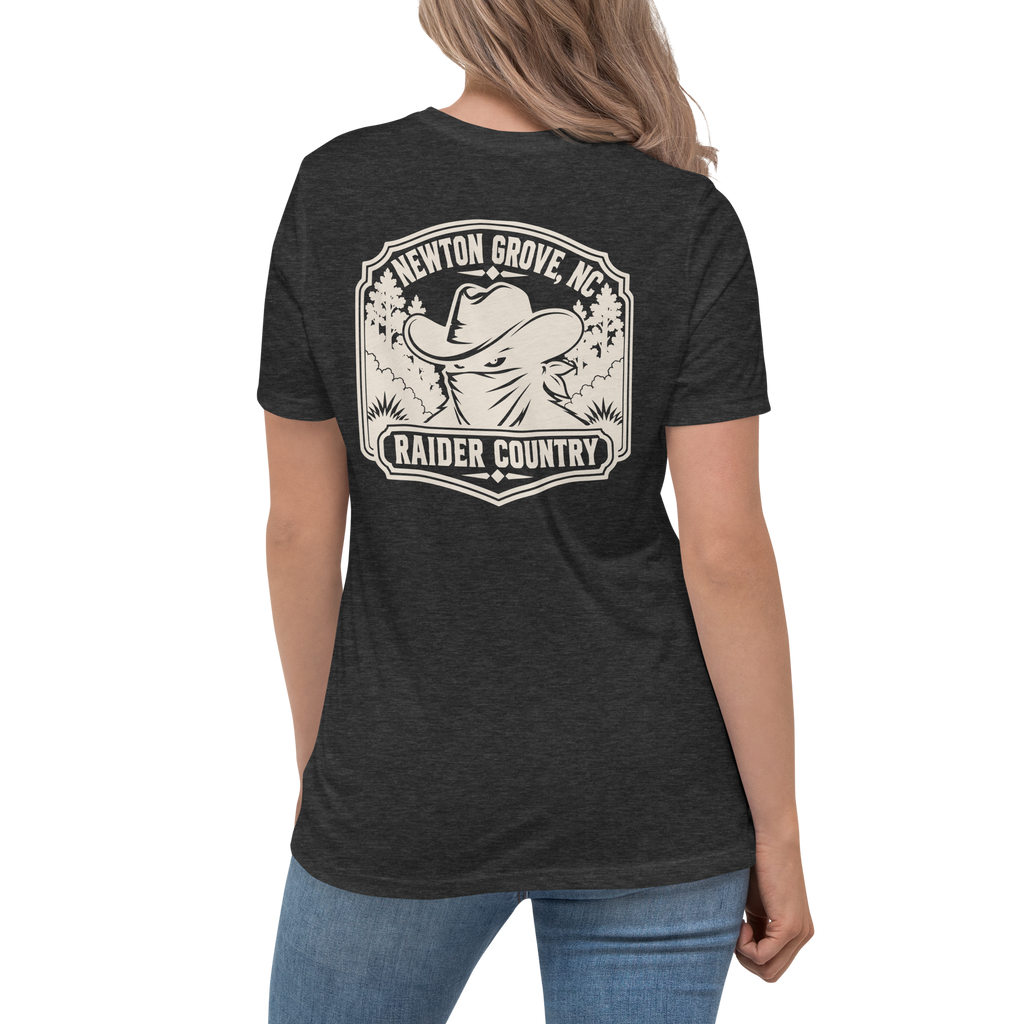 Newton Grove NC - Raider Country- Women's Relaxed T-Shirt