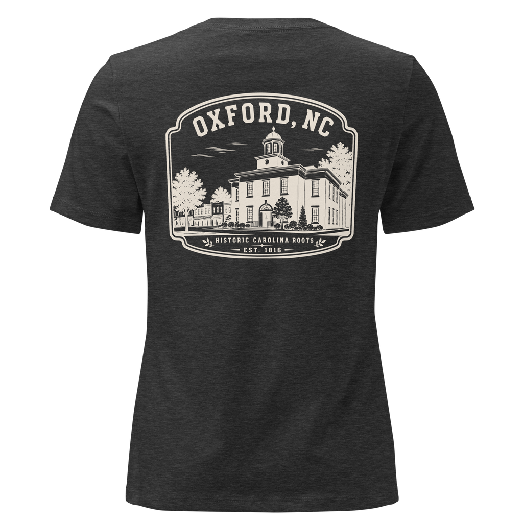 Oxford NC - Historic Courthouse - Women's Relaxed T-Shirt