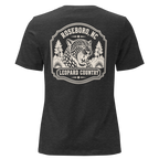 Roseboro NC - Leopard Country- Women's Relaxed T-Shirt