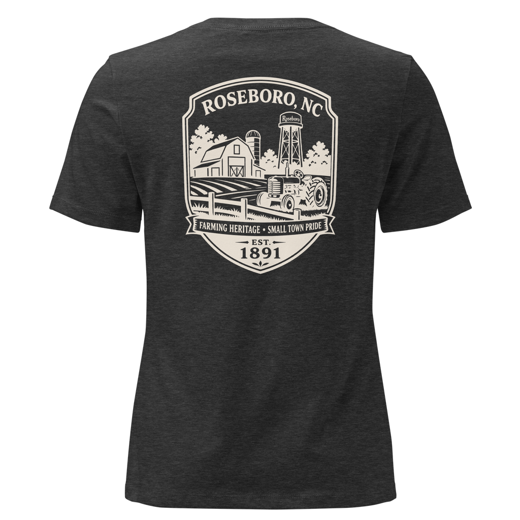 Roseboro NC - Farm Country- Women's Relaxed T-Shirt