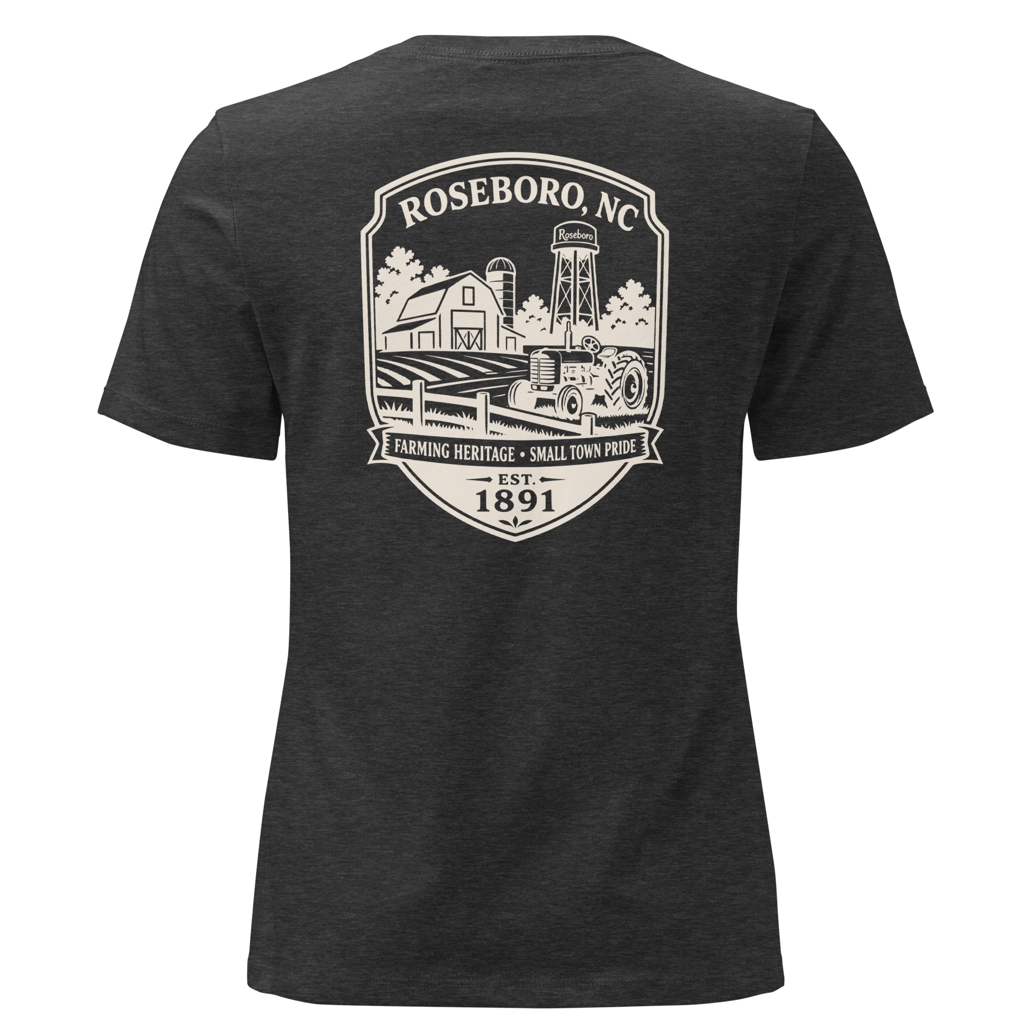 Roseboro NC - Farm Country- Women's Relaxed T-Shirt