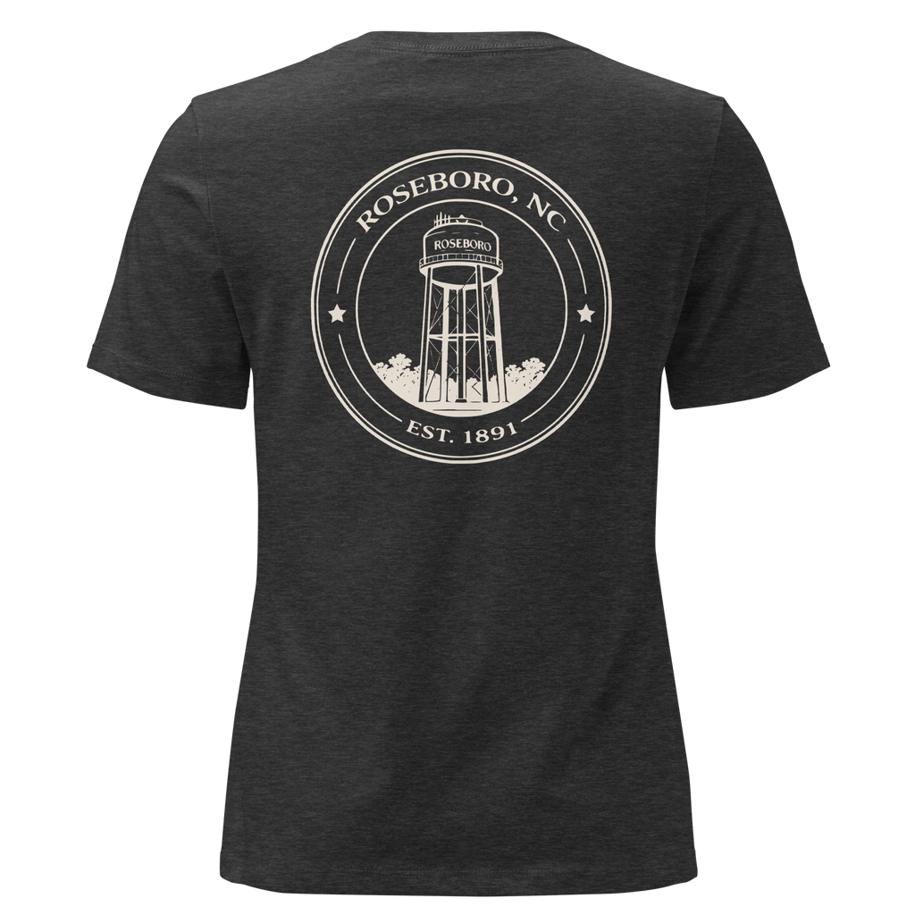 Roseboro NC - Water Tower- Women's Relaxed T-Shirt
