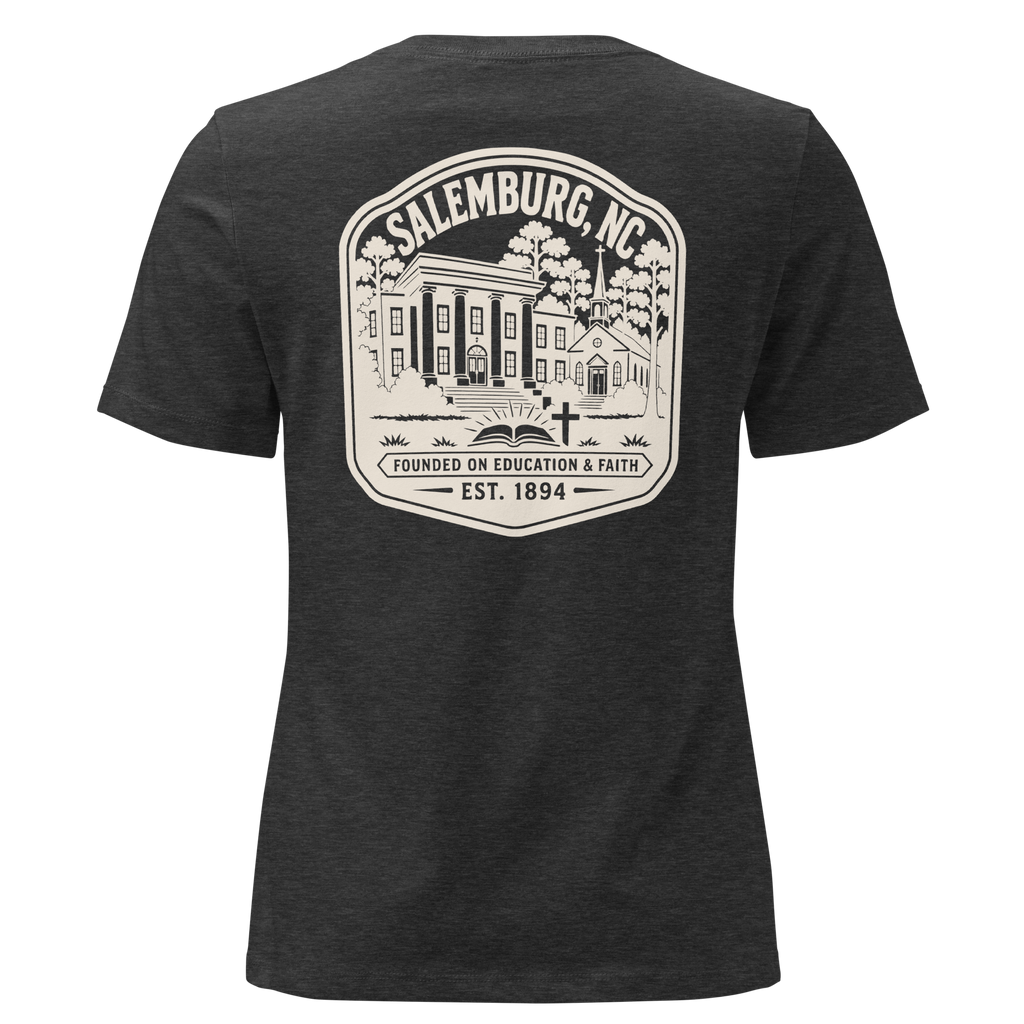 Salemburg NC - Faith & Education- Women's Relaxed T-Shirt