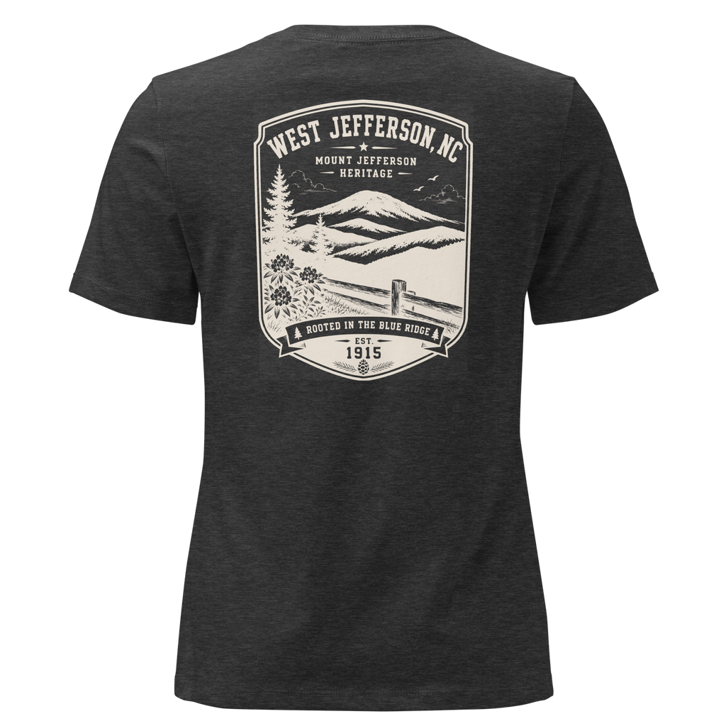 West Jefferson, NC - Mount Jefferson - Women's Relaxed T-Shirt