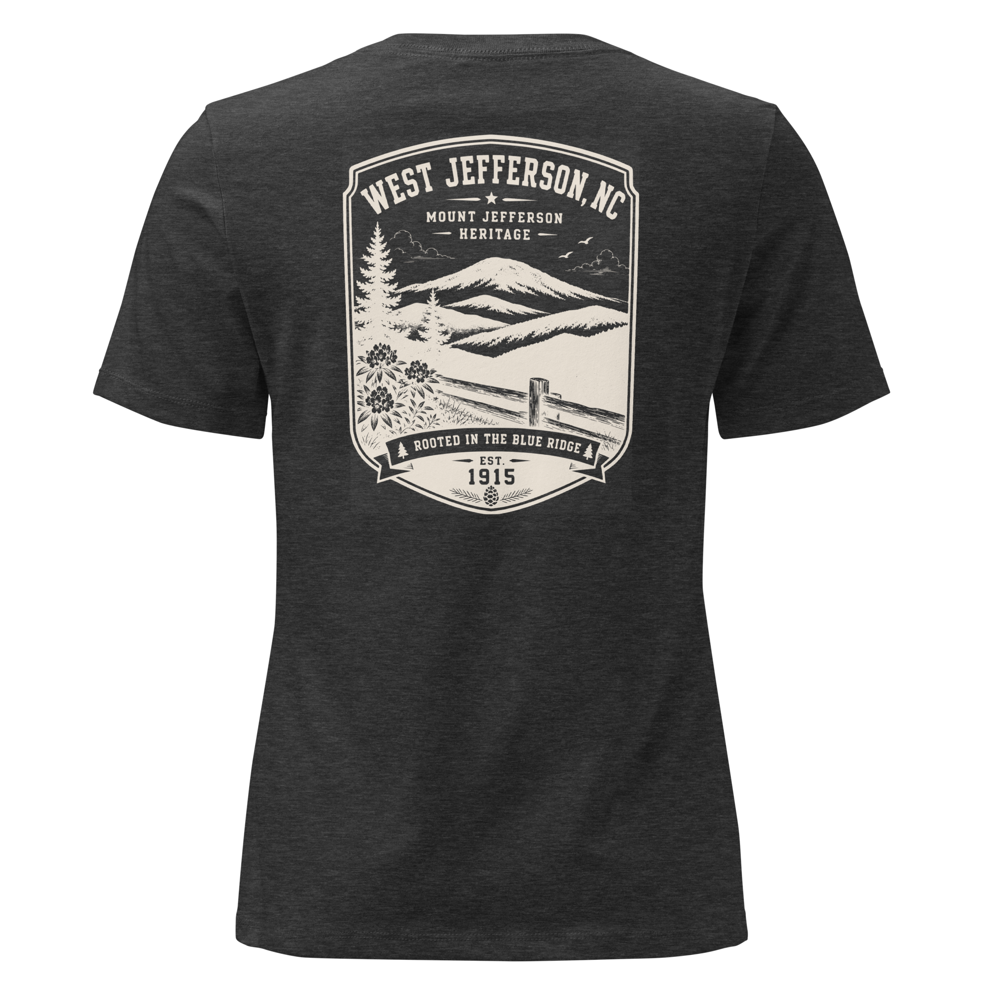 West Jefferson, NC - Mount Jefferson - Women's Relaxed T-Shirt