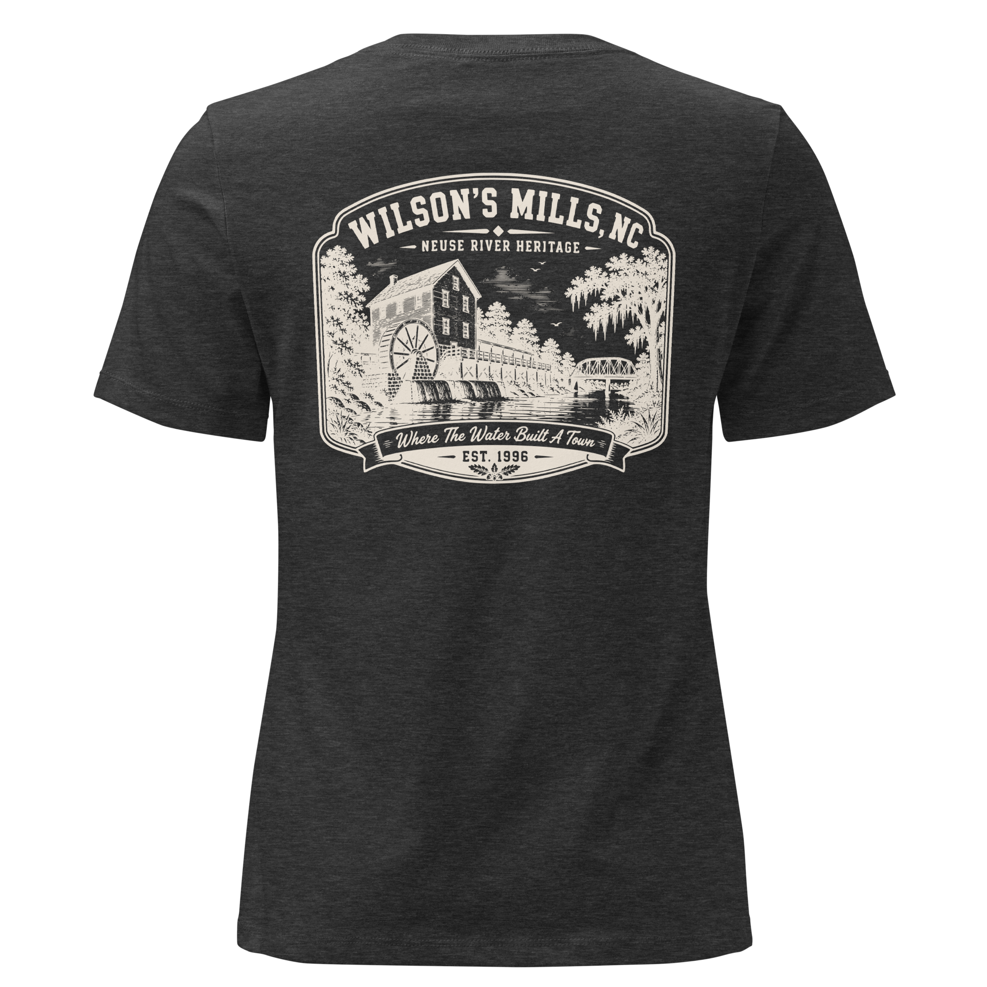 Wilson's Mills, NC - Neuse Heritage - Women's Relaxed T-Shirt