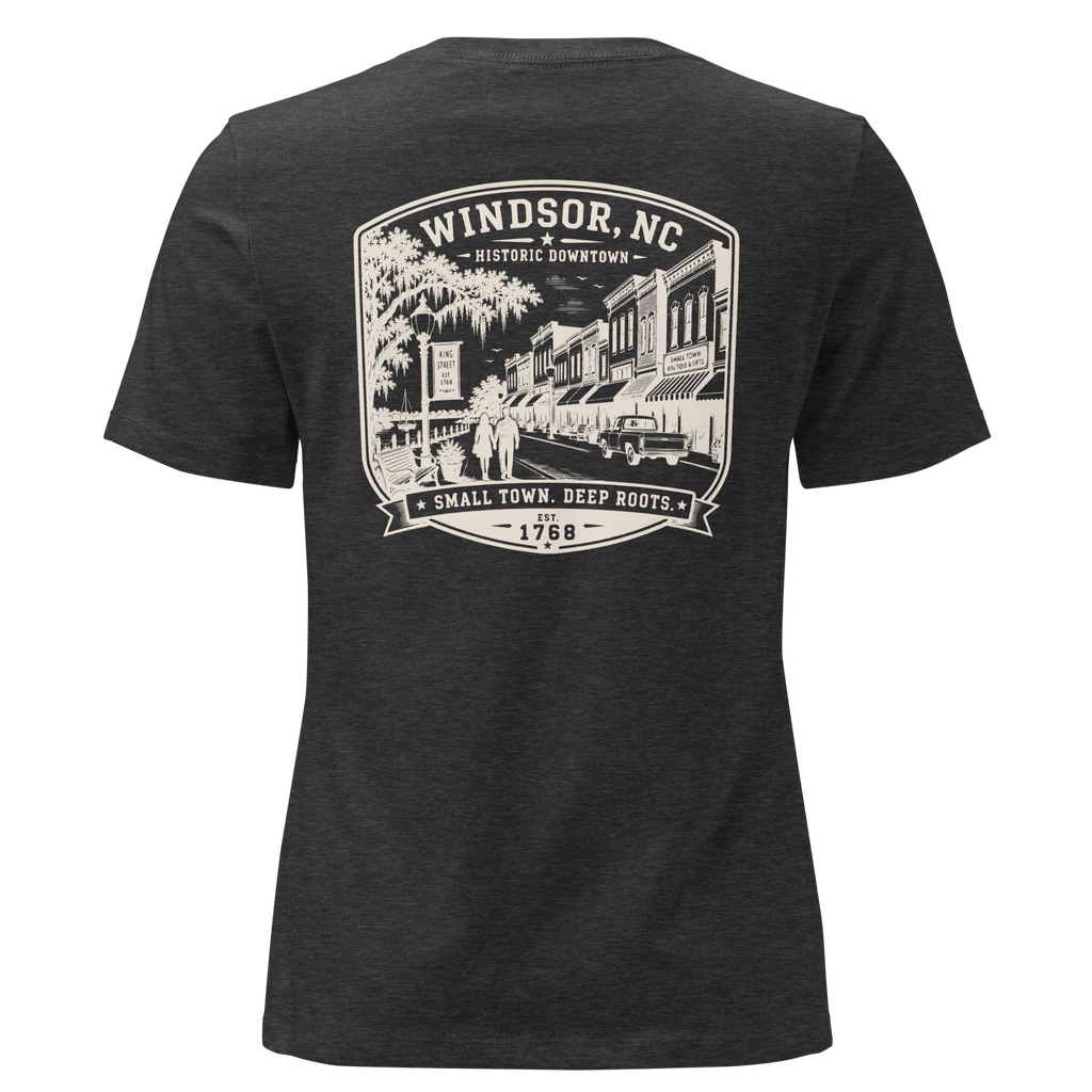 Windsor, NC - Downtown Windsor - Women's Relaxed T-Shirt
