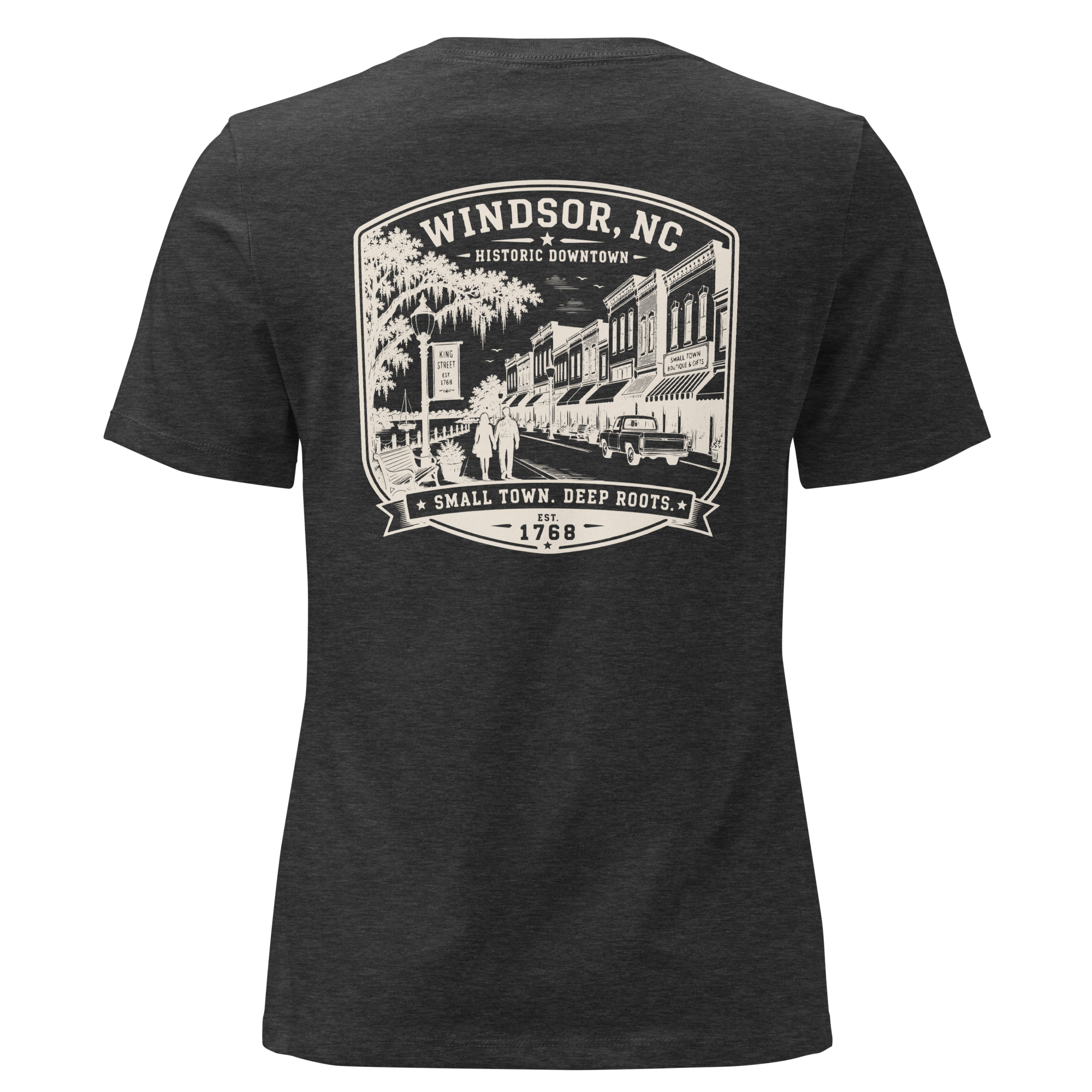 Windsor, NC - Downtown Windsor - Women's Relaxed T-Shirt