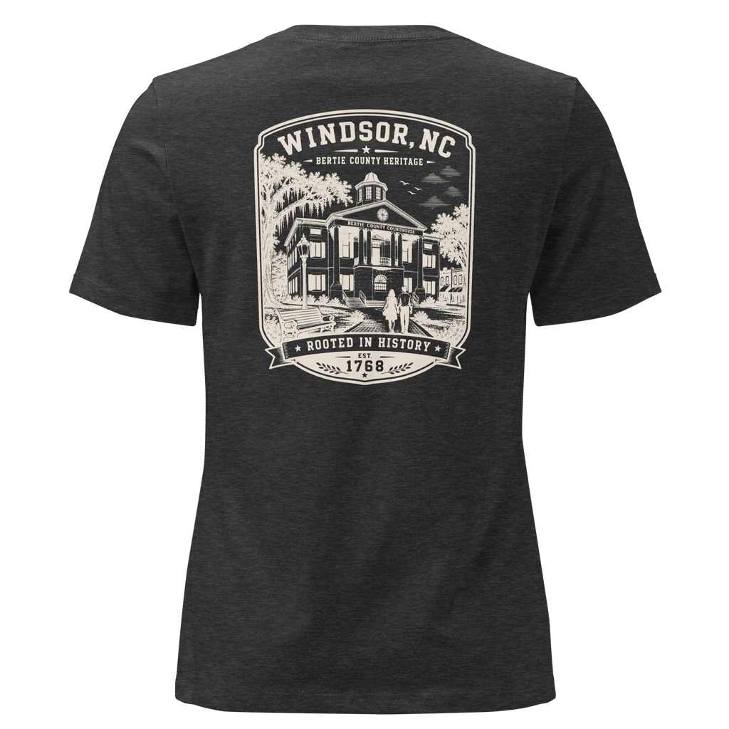 Windsor, NC - Bertie County Heritage - Women's Relaxed T-Shirt