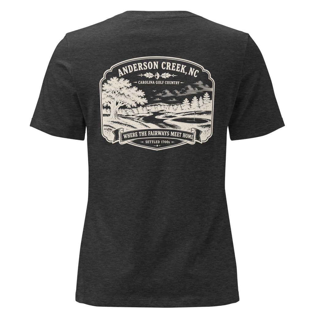 Anderson Creek, NC - Carolina Golf - Women's Relaxed T-Shirt