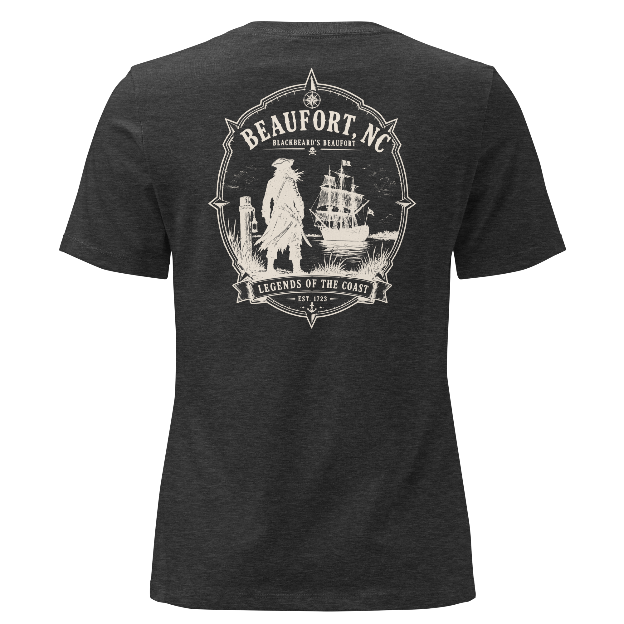 Beaufort, NC - Blackbeard's Beaufort - Women's Relaxed T-Shirt