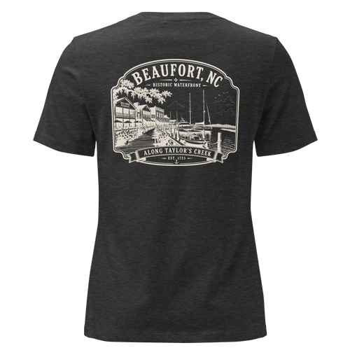 Beaufort, NC - Along Taylors Creek - Women's Relaxed T-Shirt