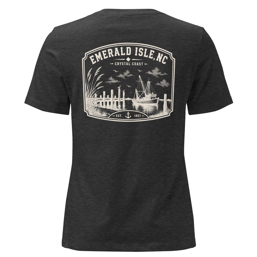 Emerald Isle NC - The Crystal Coast - Women's Relaxed T-Shirt