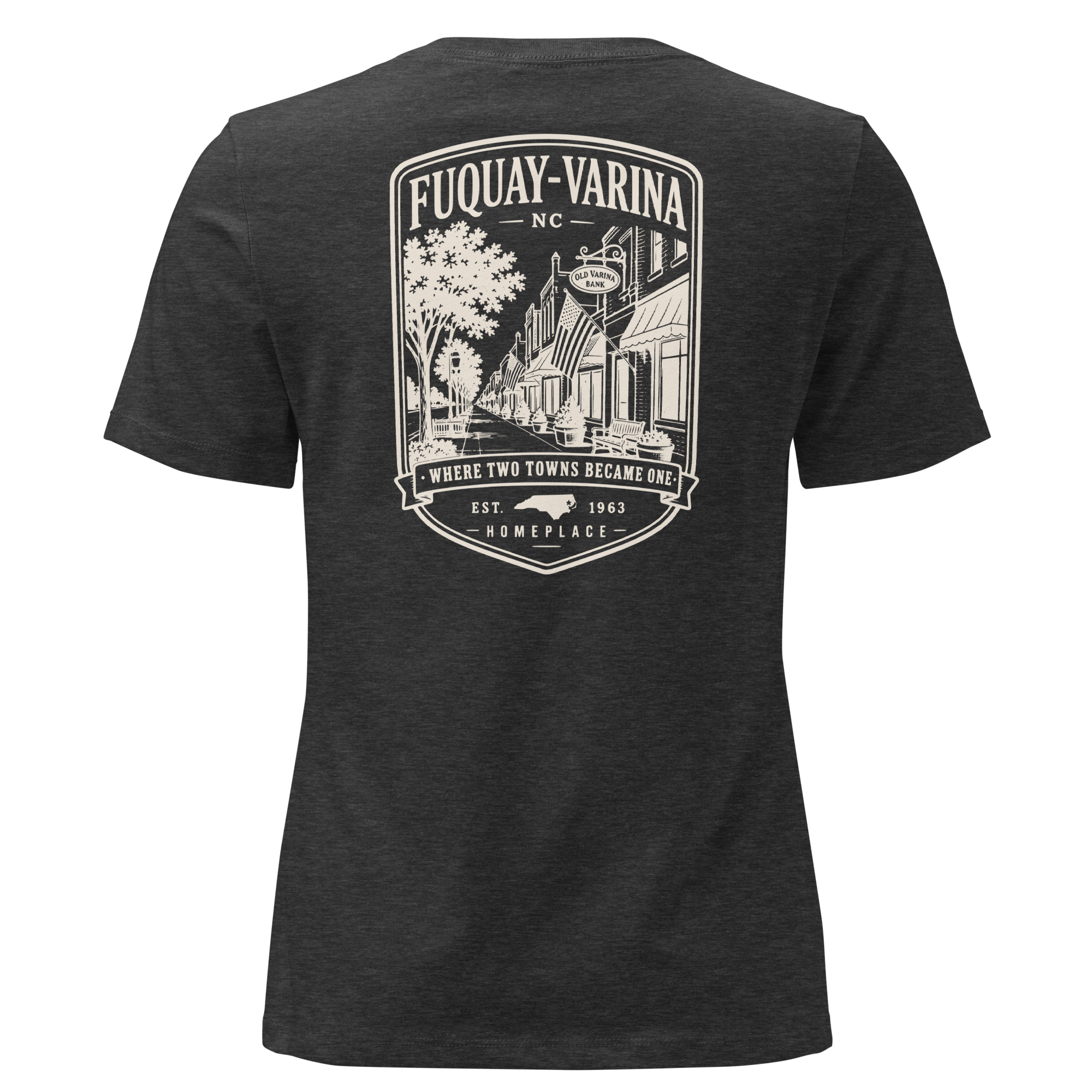 Fuquay-Varina, NC - Two Towns Became One - Women's Relaxed T-Shirt