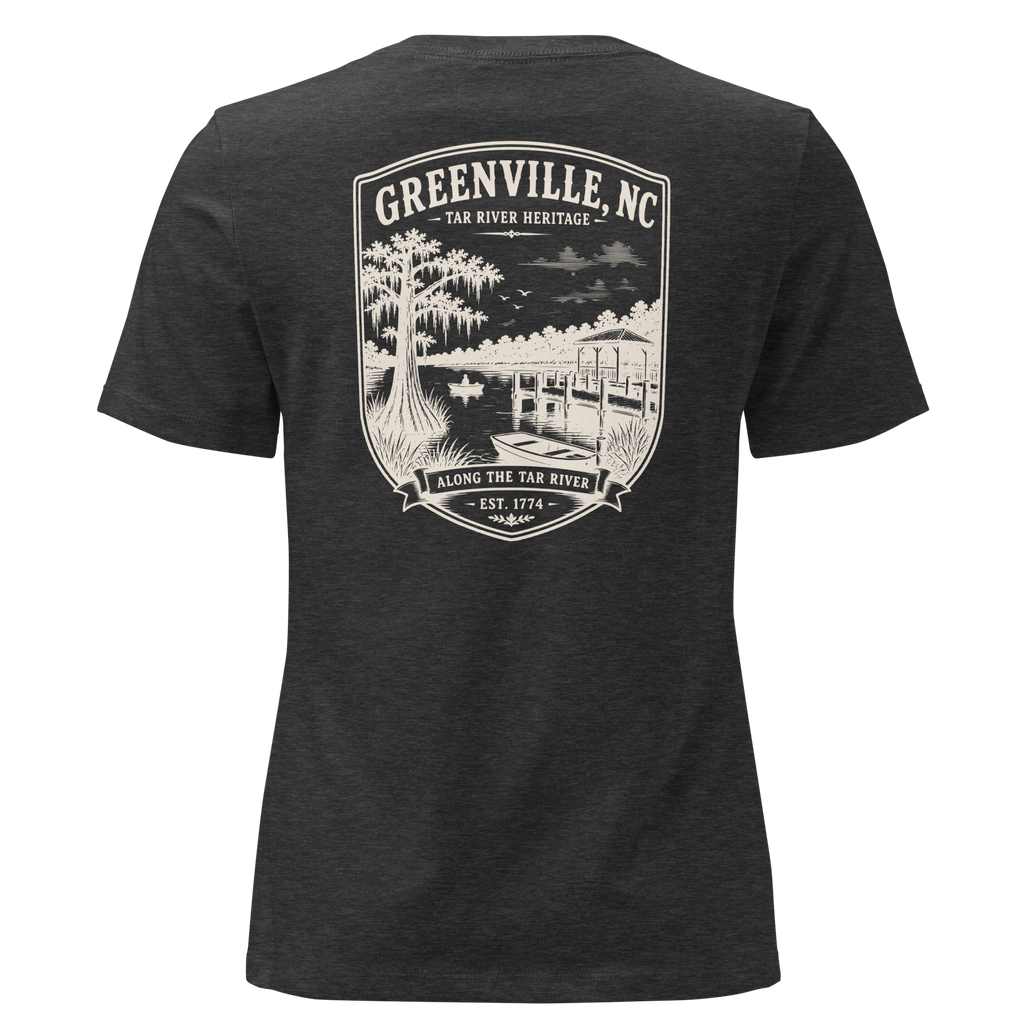 Greenville, NC - Along The Tar - Women's Relaxed T-Shirt