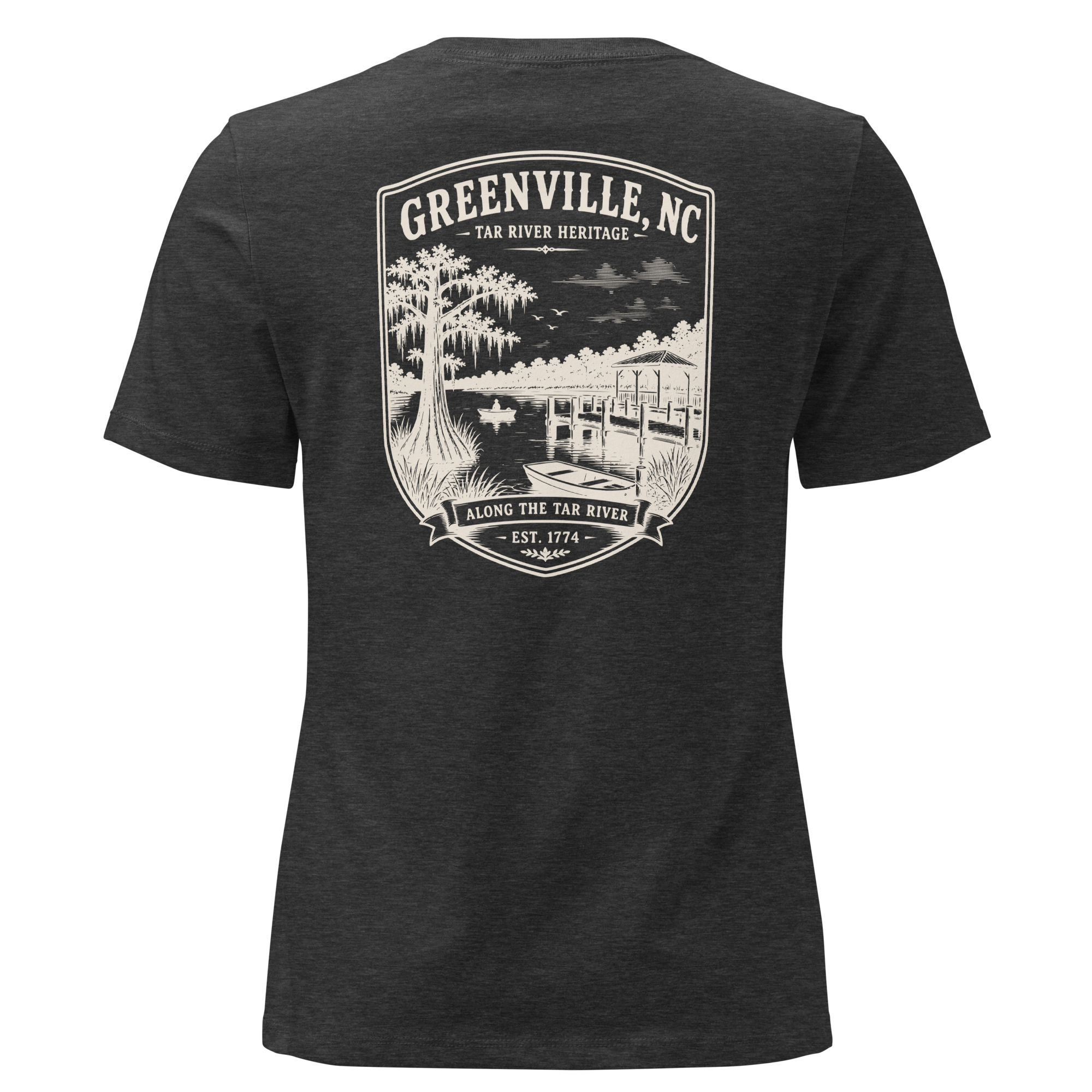 Greenville, NC - Along The Tar - Women's Relaxed T-Shirt