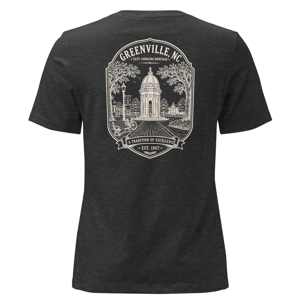 Greenville, NC - East Carolina - Women's Relaxed T-Shirt