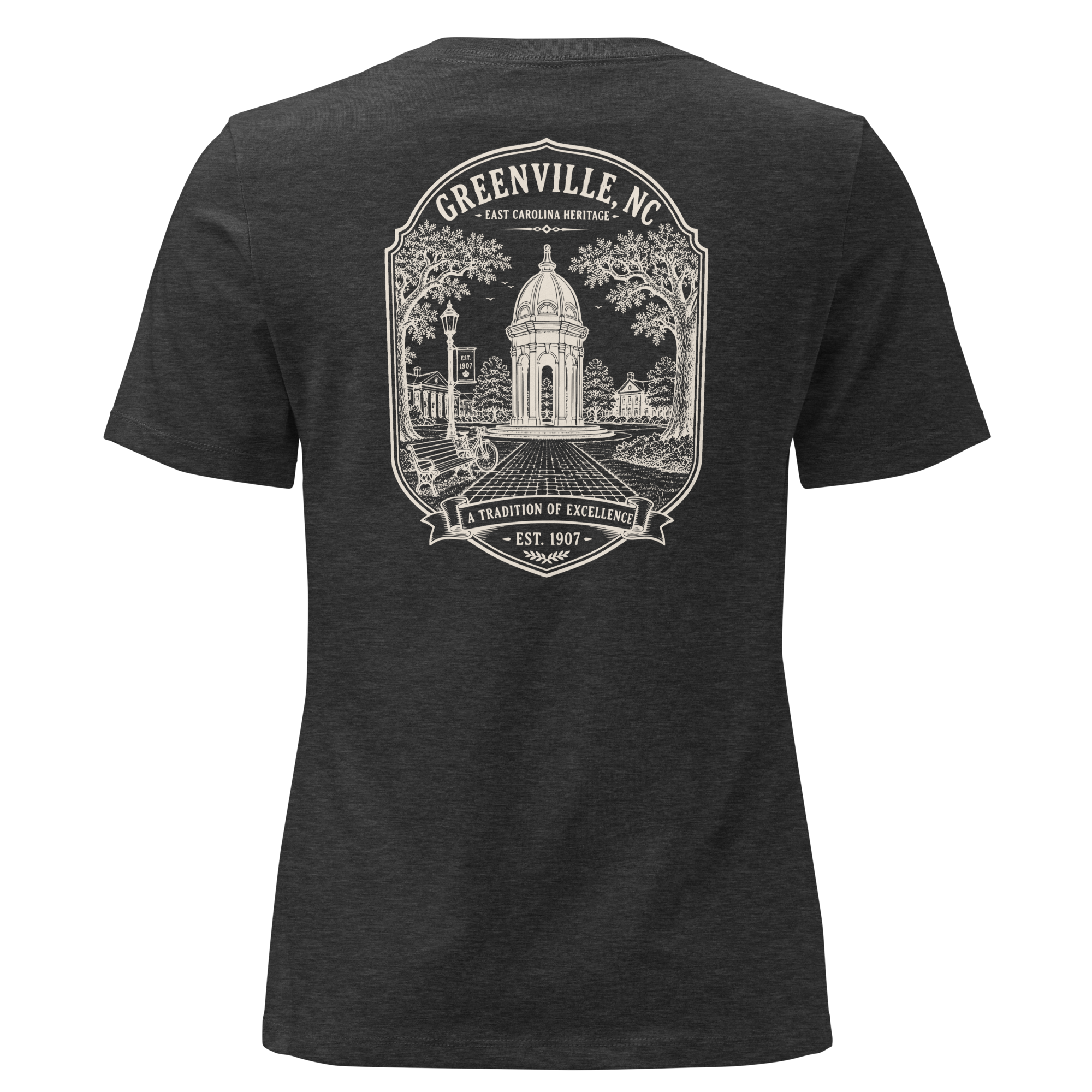 Greenville, NC - East Carolina - Women's Relaxed T-Shirt