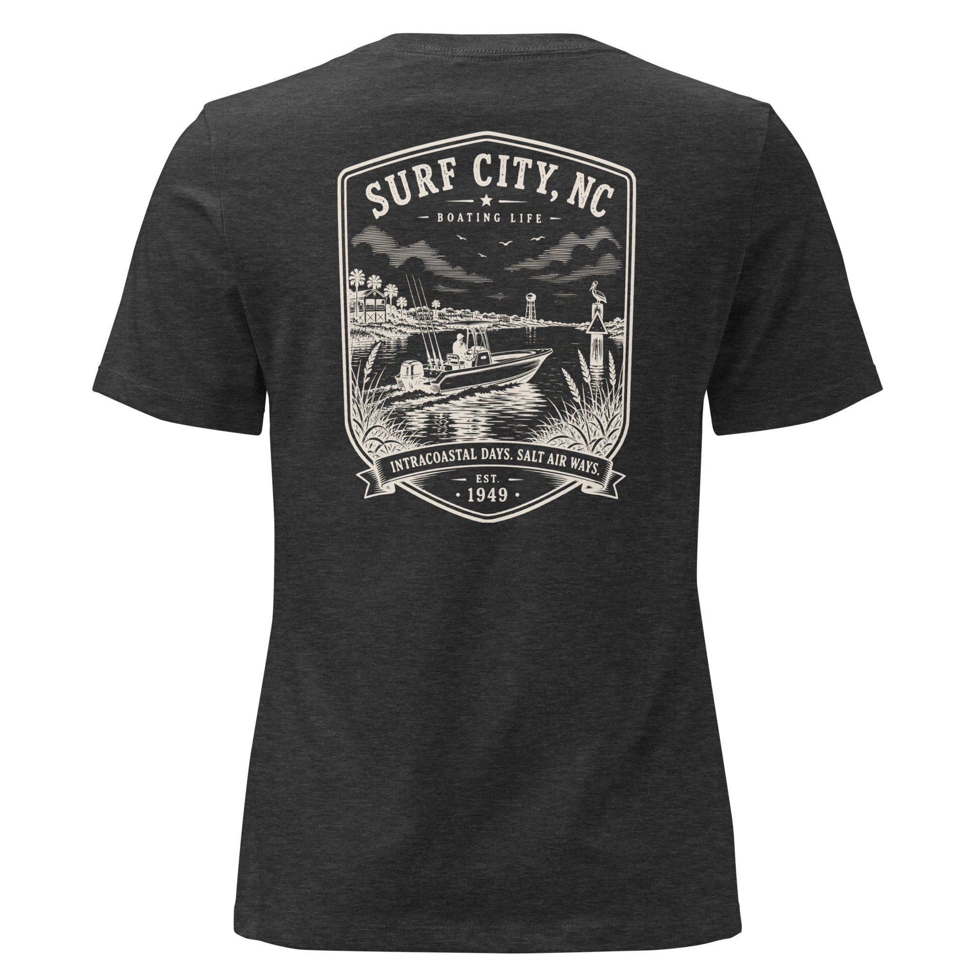 Surf City, NC - Boating Life - Women's Relaxed T-Shirt