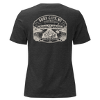 Surf City, NC - Swing Bridge - Women's Relaxed T-Shirt