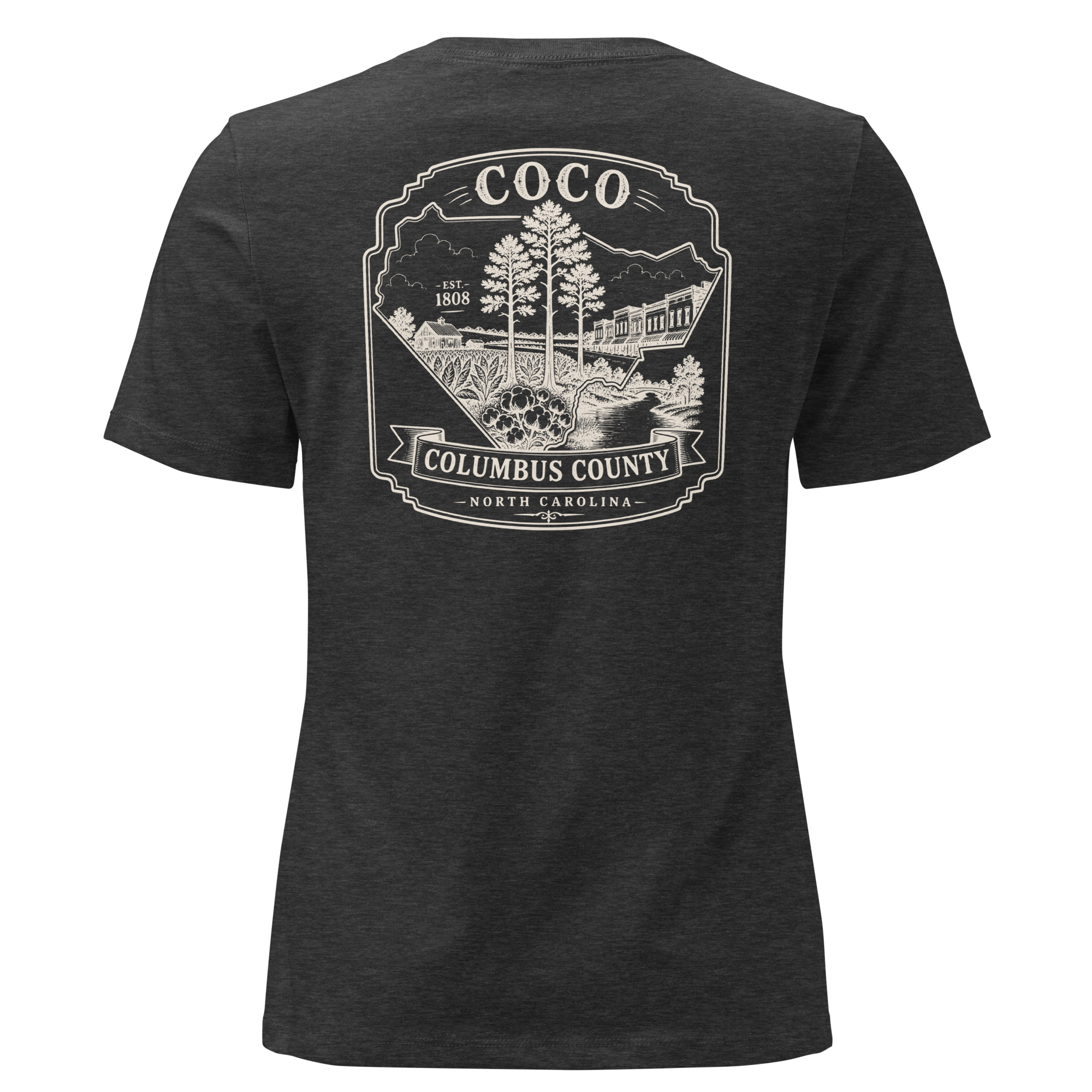 Whiteville, NC - CoCo - Women's Relaxed T-Shirt