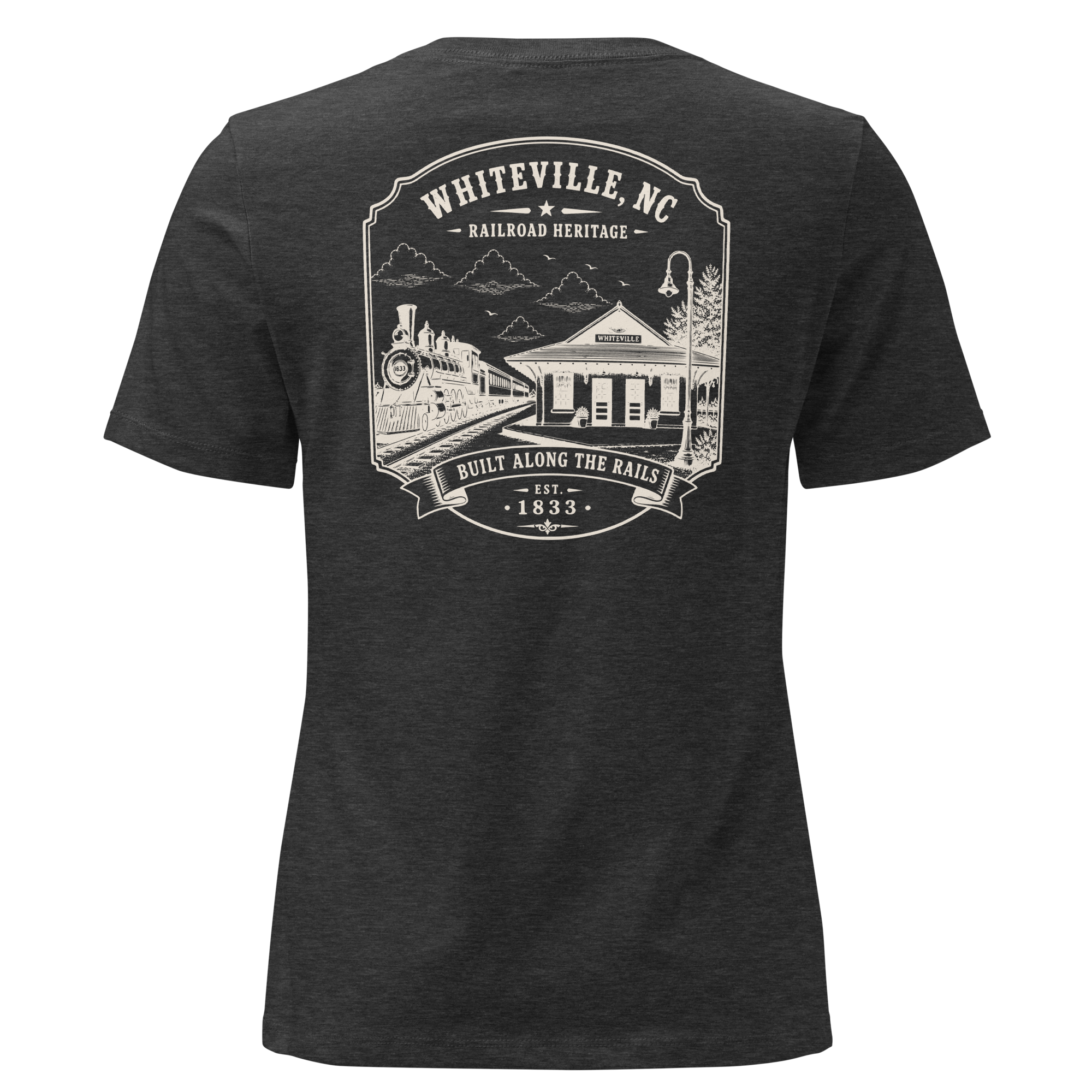 Whiteville, NC - Railroad Heritage - Women's Relaxed T-Shirt