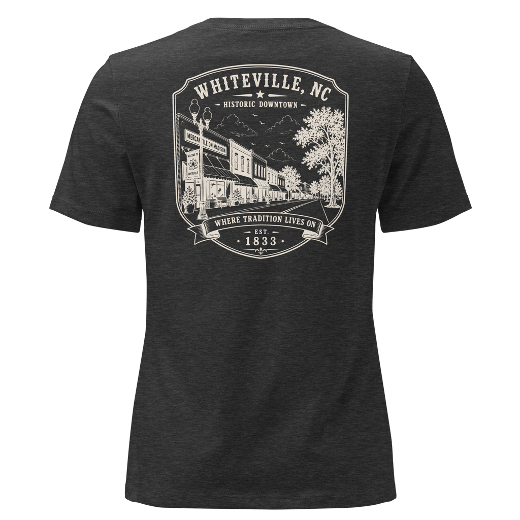 Whiteville, NC - Downtown - Women's Relaxed T-Shirt
