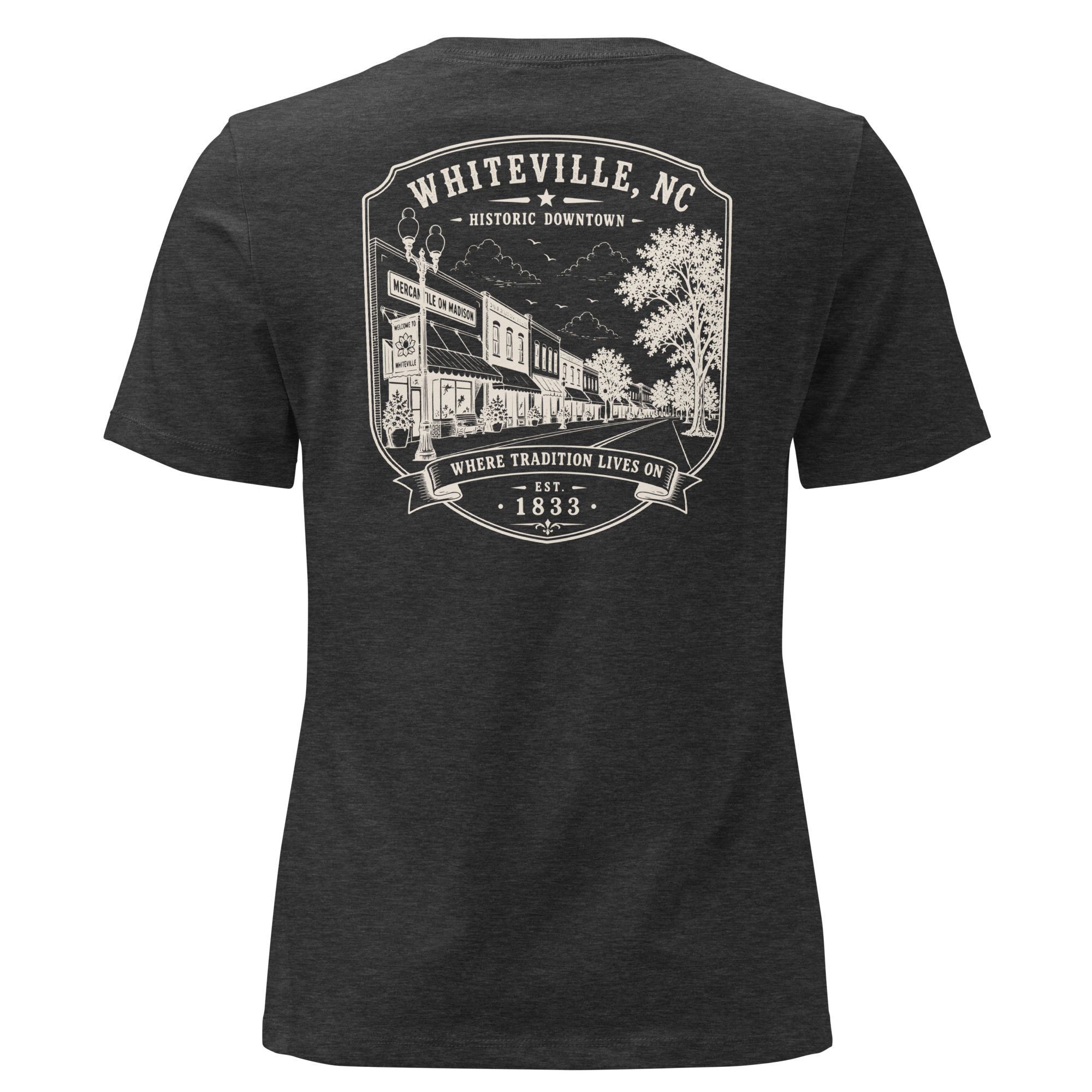 Whiteville, NC - Downtown - Women's Relaxed T-Shirt