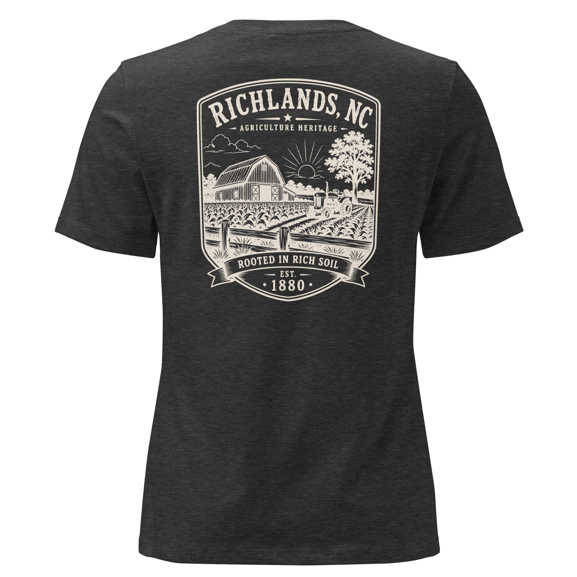 Richlands, NC - Rooted in Rich Soil - Women's Relaxed T-Shirt