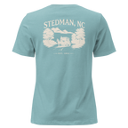 Stedman, NC - Stedman Stagecoach Town- Women's Relaxed T-Shirt