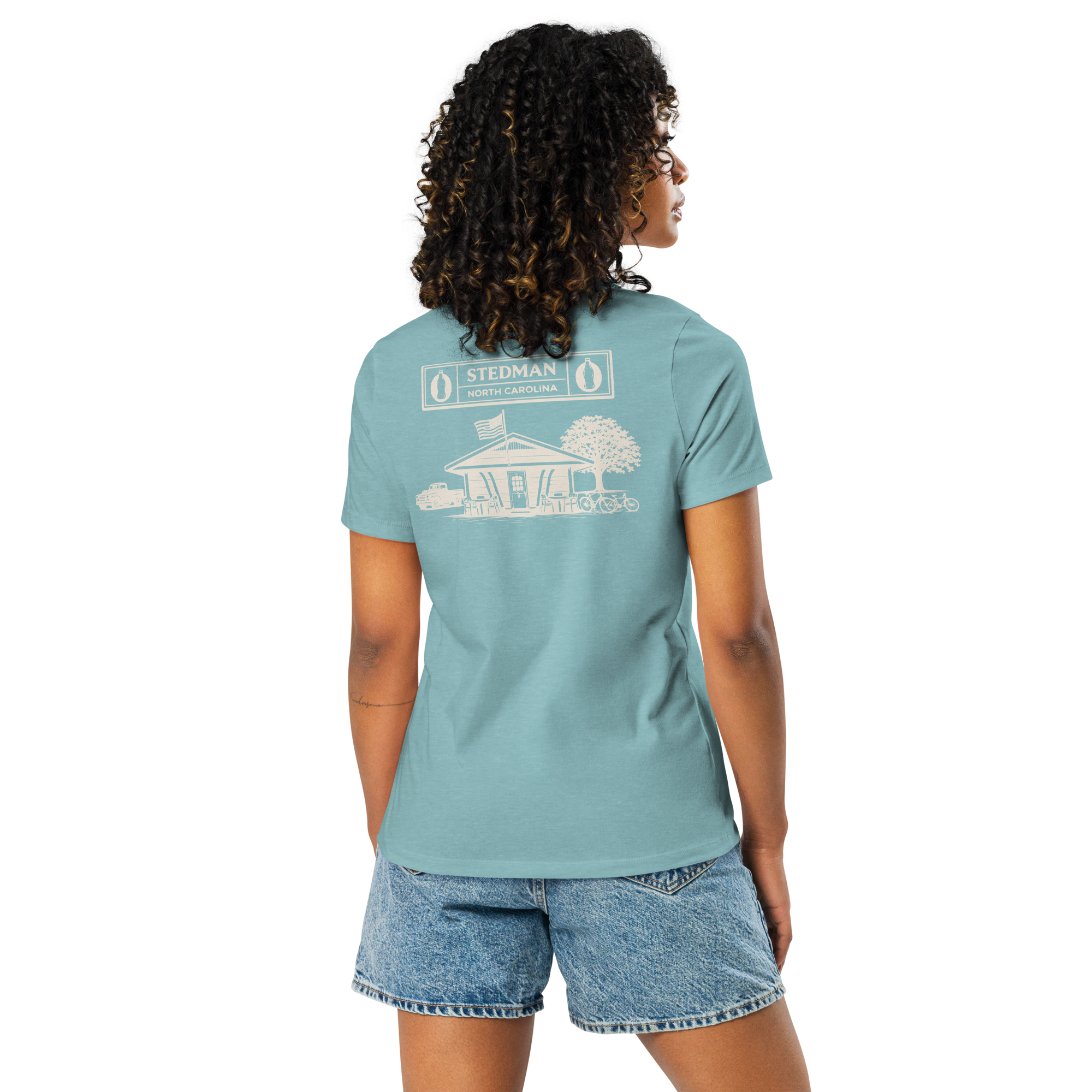 Stedman, NC - Stedman Soda Shop- Women's Relaxed T-Shirt
