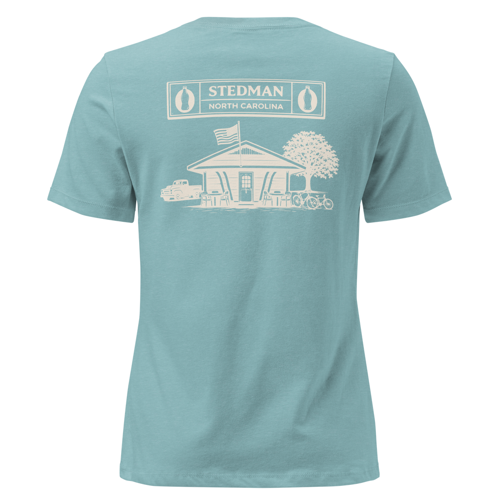 Stedman, NC - Stedman Soda Shop- Women's Relaxed T-Shirt