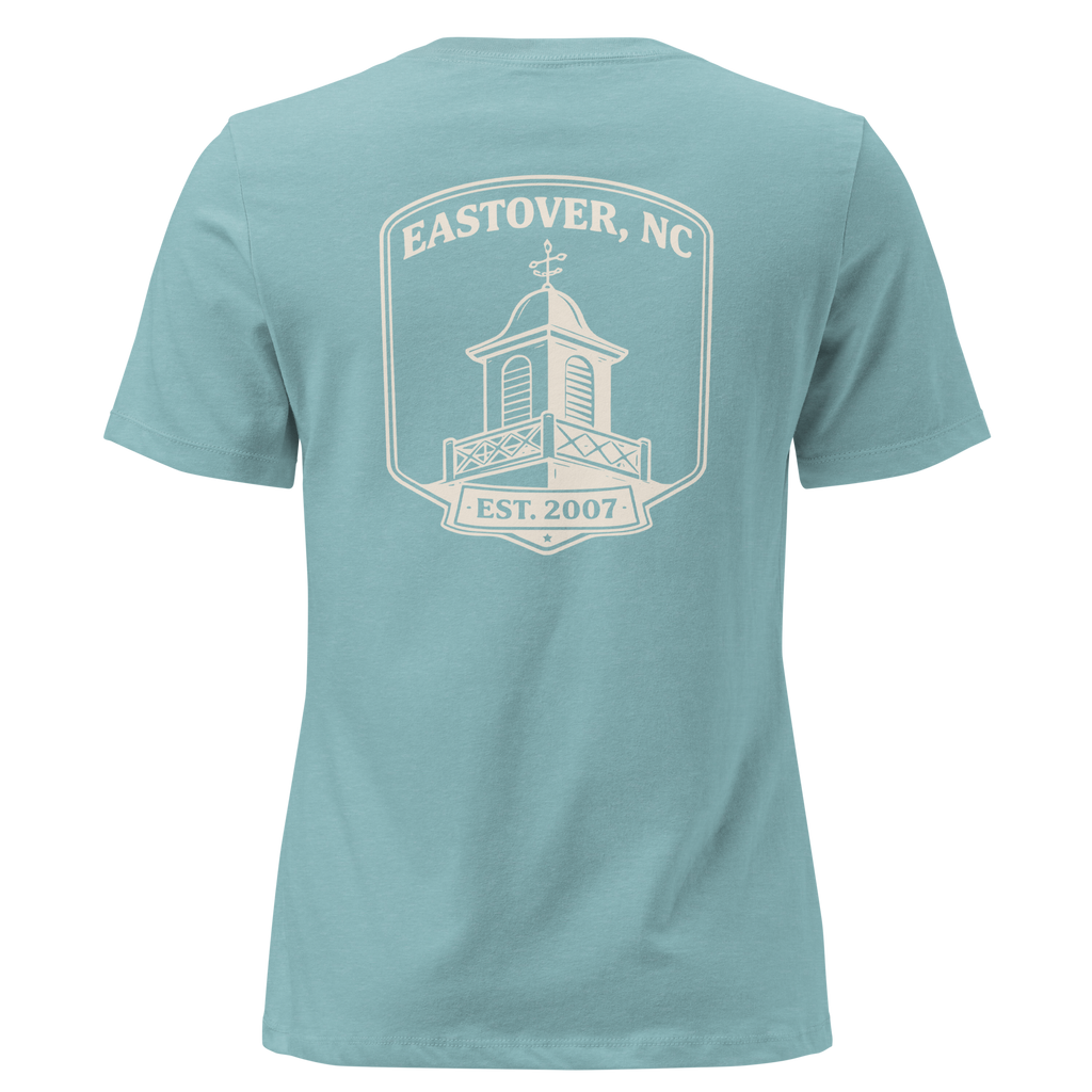 Eastover NC - Old School Cupola- Women's Relaxed T-Shirt