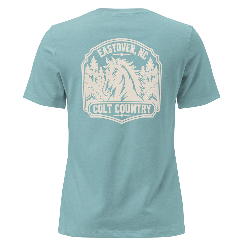 Eastover NC - Colt Country- Women's Relaxed T-Shirt
