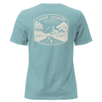 Cedar Creek, NC - Rooted In Faith - Women's Relaxed T-Shirt
