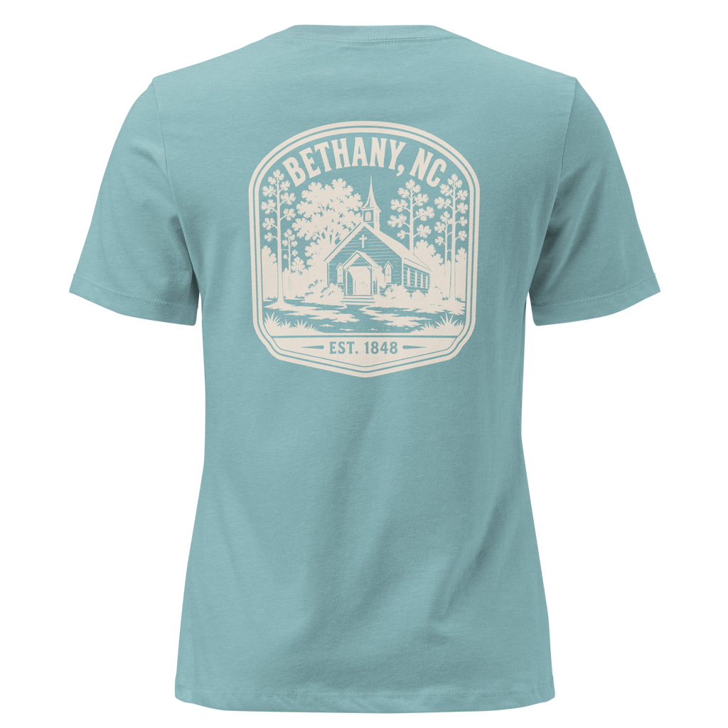 Bethany NC - Faith Heritage- Women's Relaxed T-Shirt