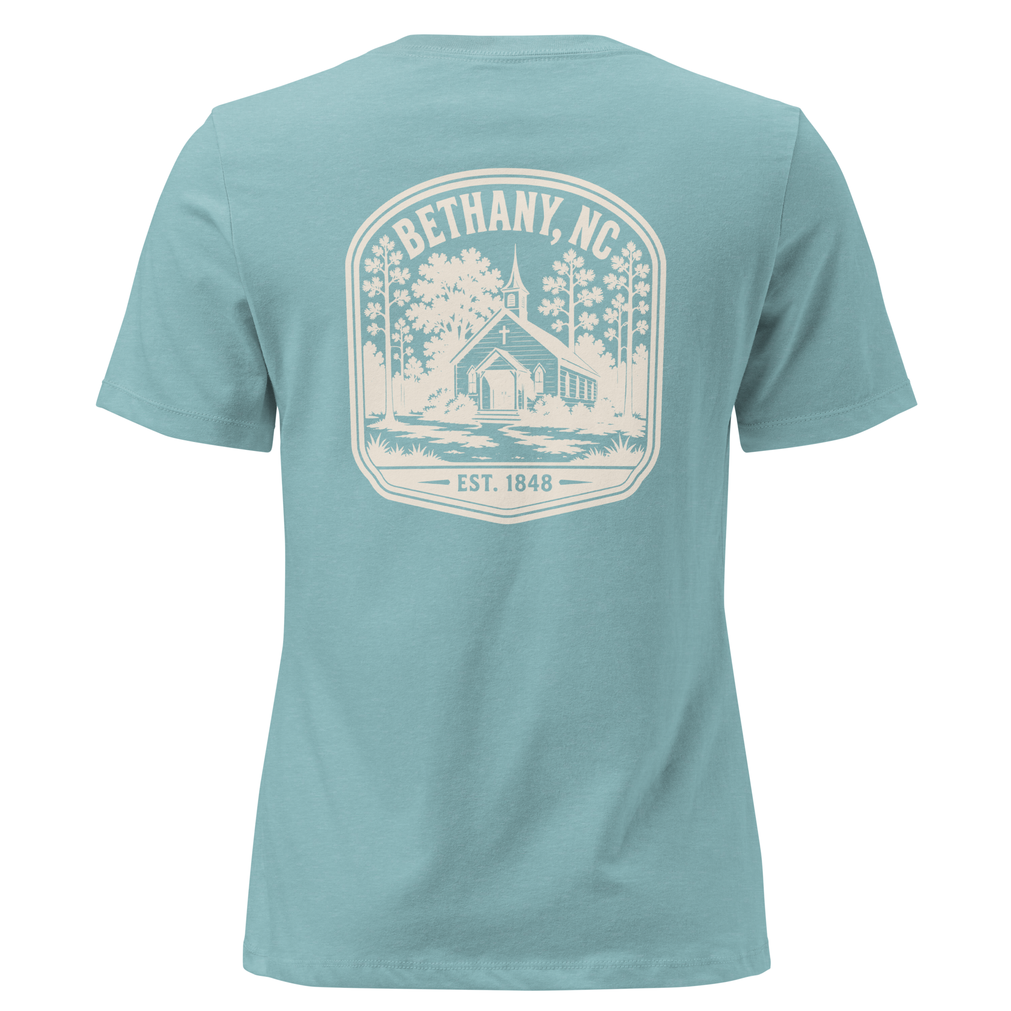 Bethany NC - Faith Heritage- Women's Relaxed T-Shirt