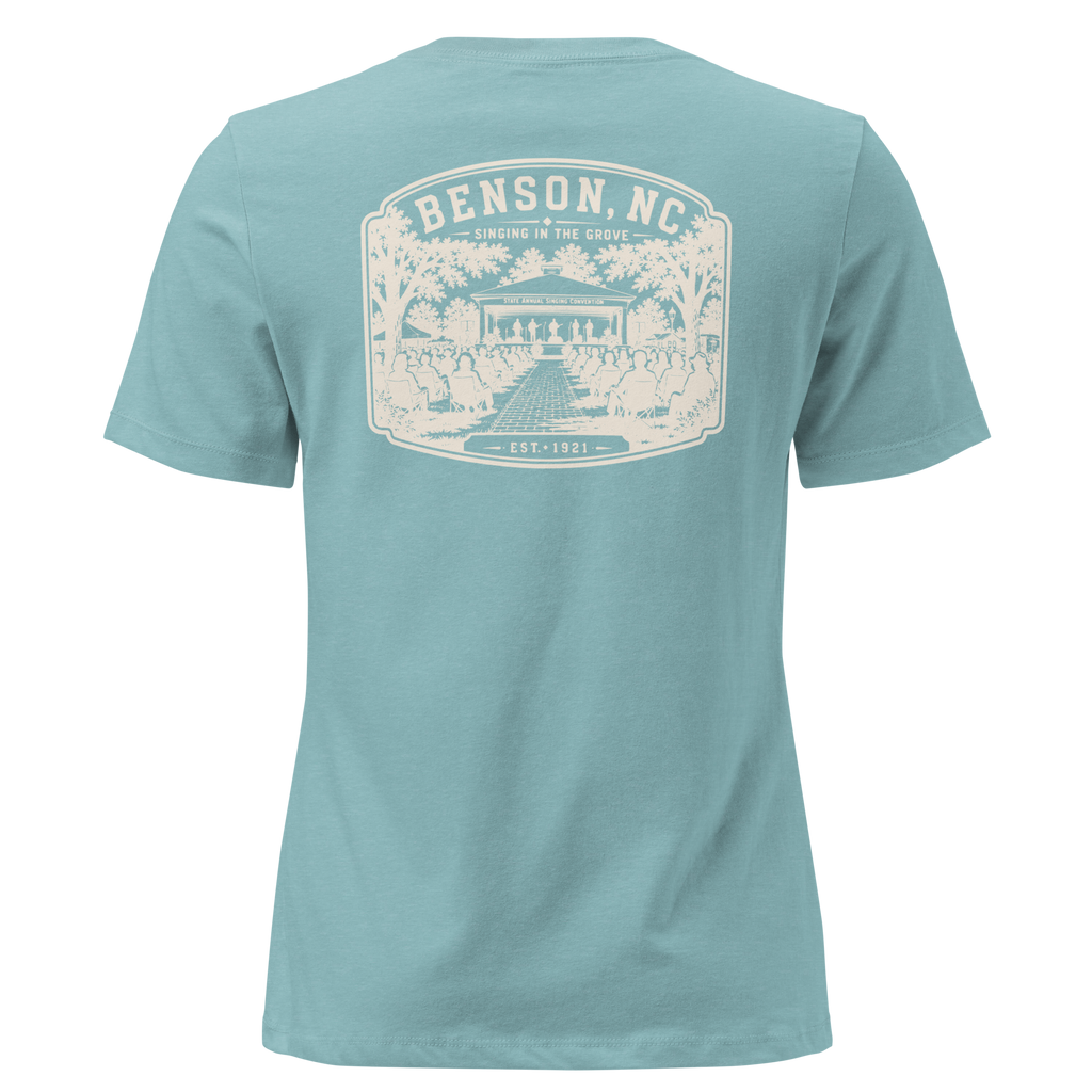 Benson, NC - Singing In The Grove - Women's Relaxed T-Shirt