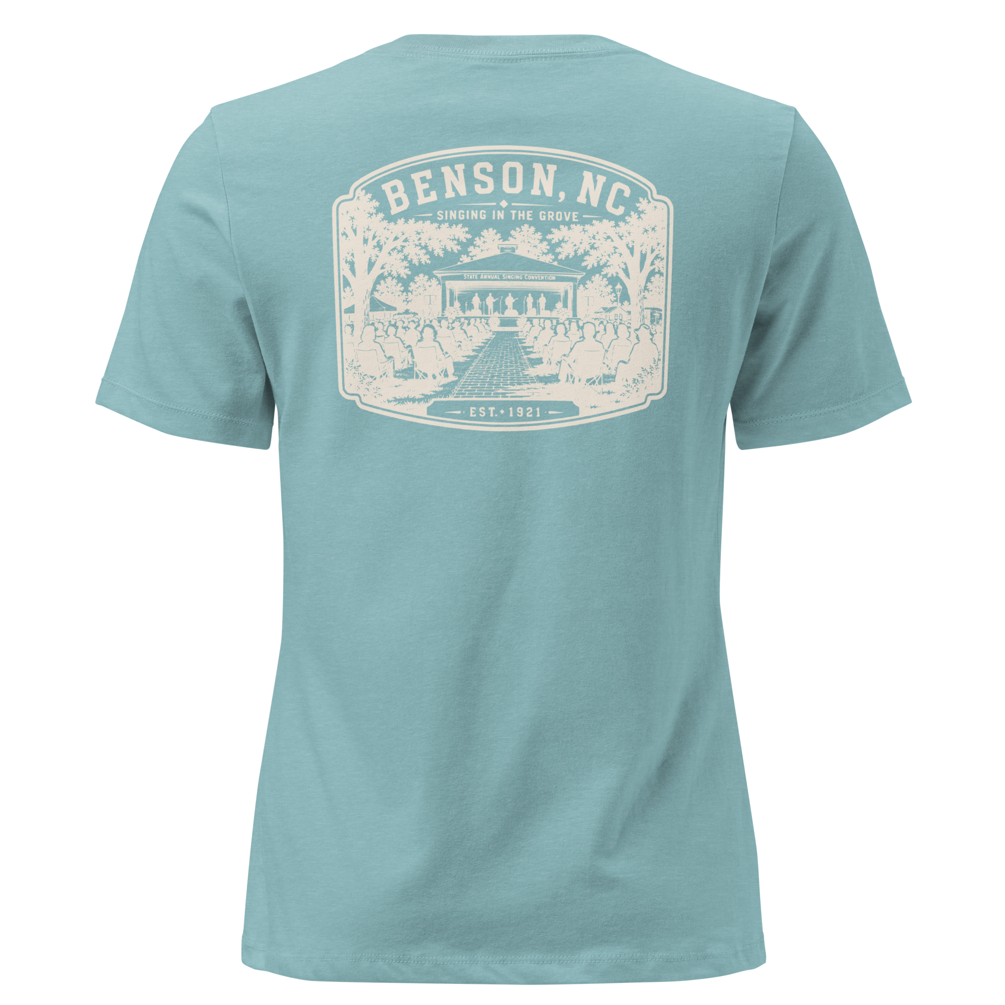 Benson, NC - Singing In The Grove - Women's Relaxed T-Shirt