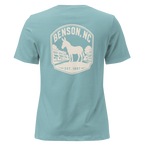 Benson NC - Mule Town - Women's Relaxed T-Shirt