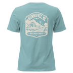 Bunnlevel NC - Railroad Town- Women's Relaxed T-Shirt