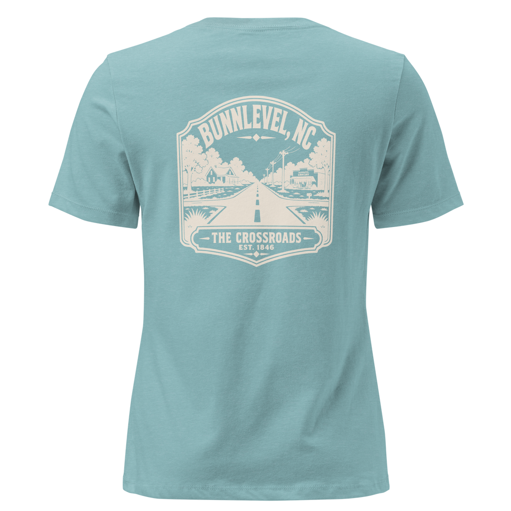 Bunnlevel NC - Crossroads- Women's Relaxed T-Shirt