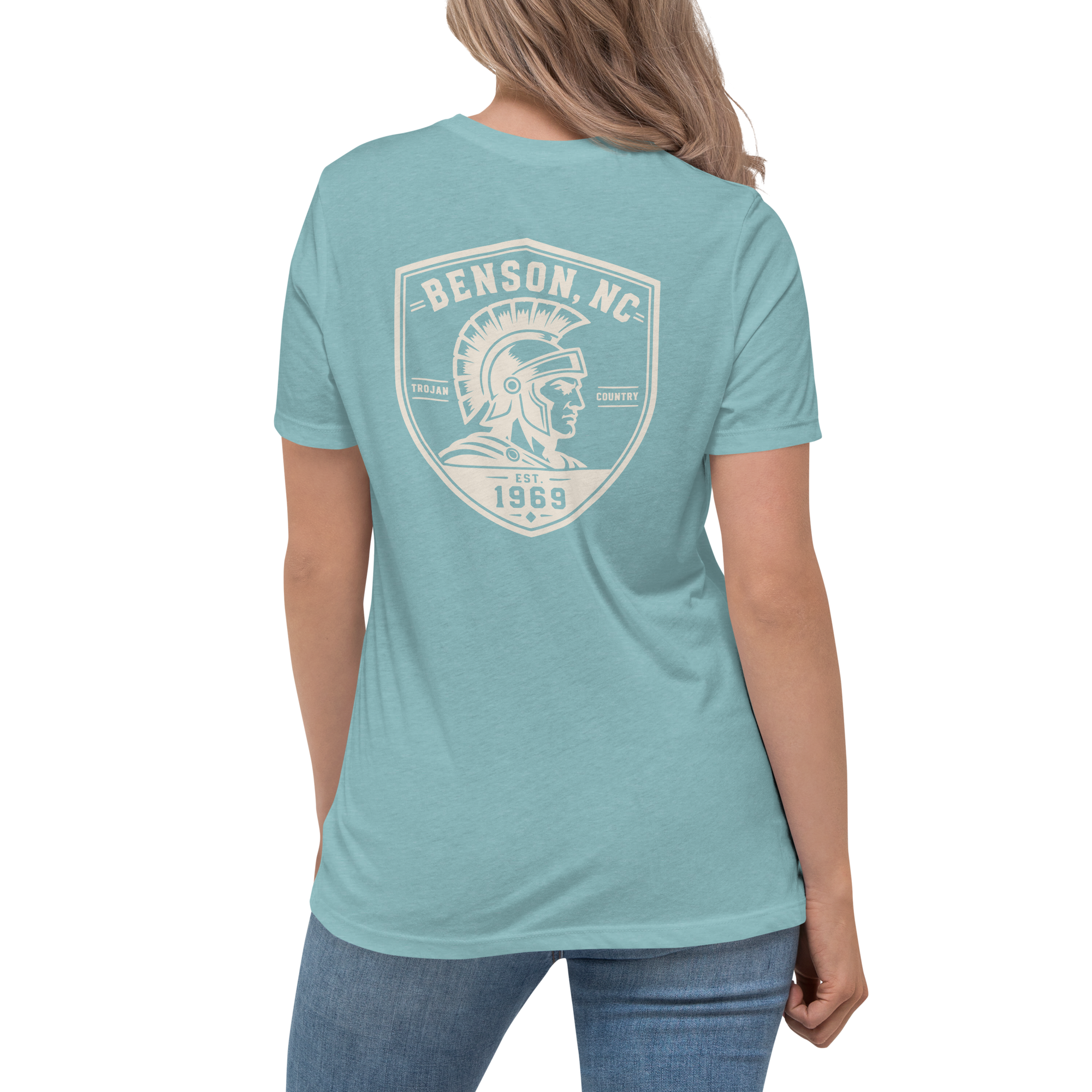 Benson NC - Trojan Country - Women's Relaxed T-Shirt