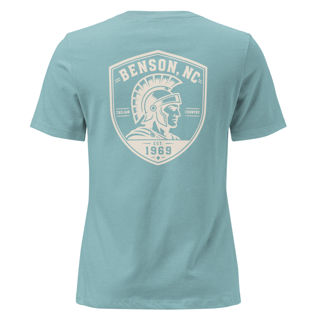 Benson NC - Trojan Country - Women's Relaxed T-Shirt
