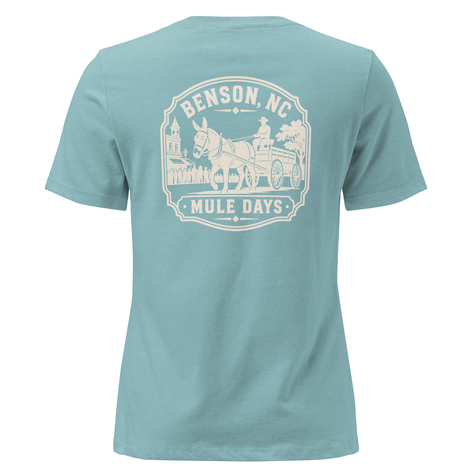 Benson NC - Mule Days - Women's Relaxed T-Shirt