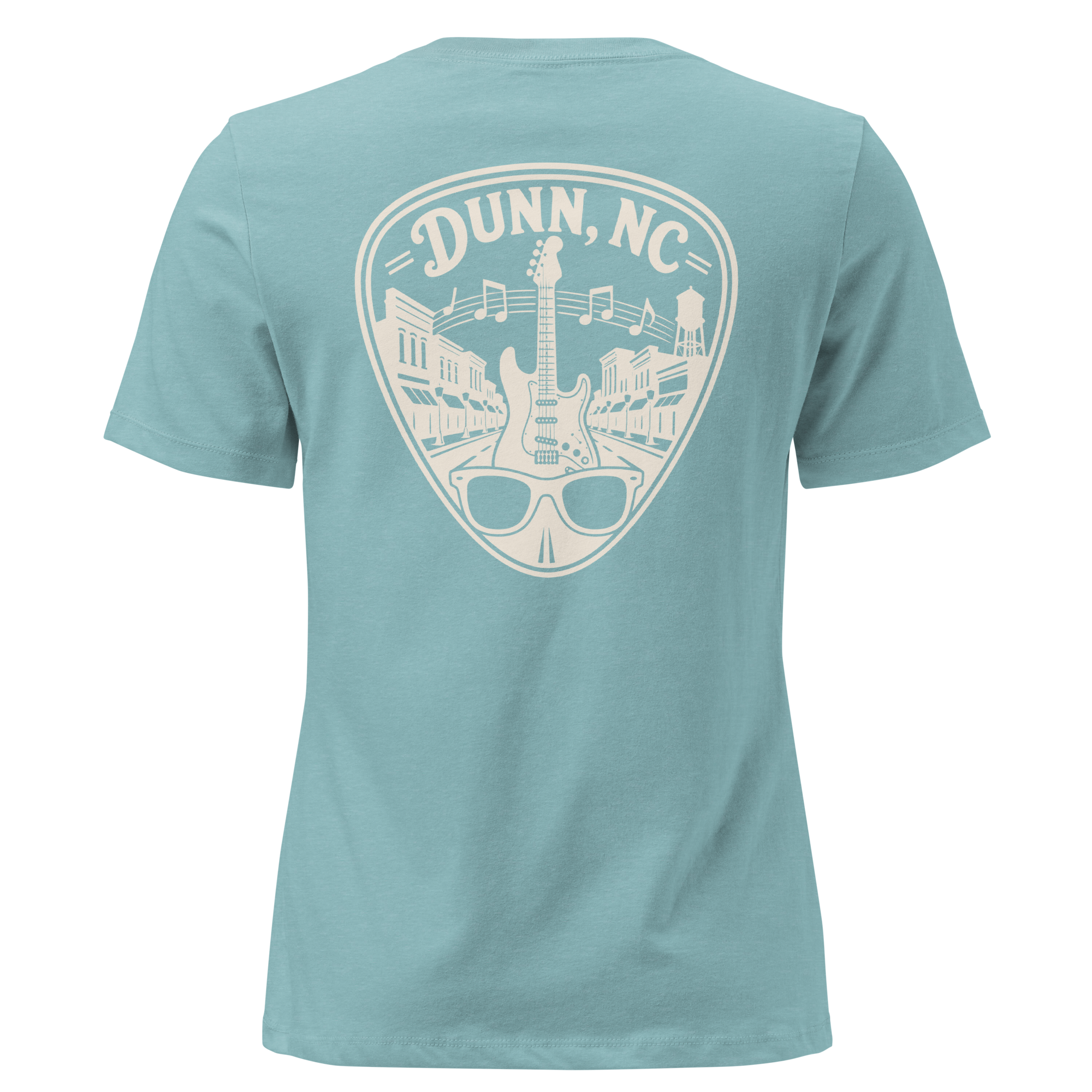 Dunn NC - Music Past, Music Present- Women's Relaxed T-Shirt